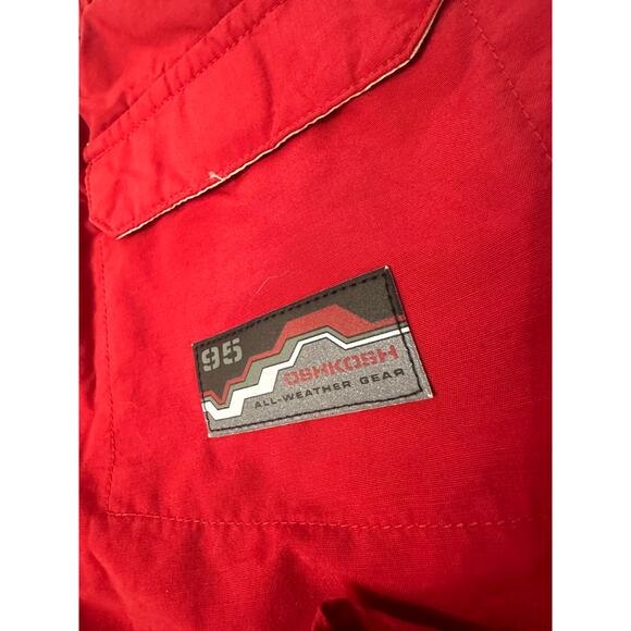 Red OSHKOSH Double-lined All Weather Gear Boy's Paints NWOT Size 6 - Picture 4 of 4